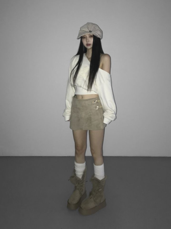 LIVE FOREVER韓國直郵㊣女士新款推薦職業人氣時尚熱賣短裙LIVE FOR_EVER短裙