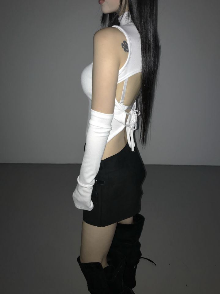 LIVE FOREVER韓國直郵㊣女士新款推薦職業人氣時尚熱賣短裙LIVE FOR_EVER短裙