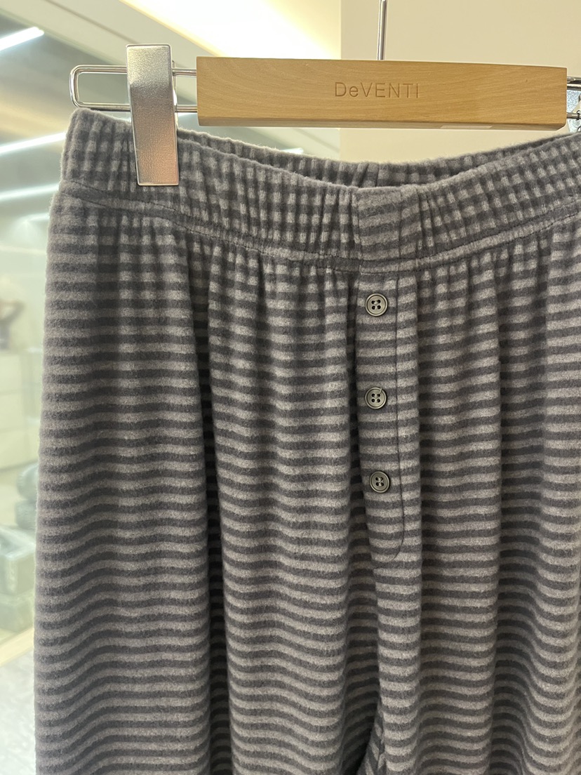DE VENTI韓國直郵㊣女裝新款時尚人氣休閑職業熱賣休閑褲條紋DE VENTI休閑褲