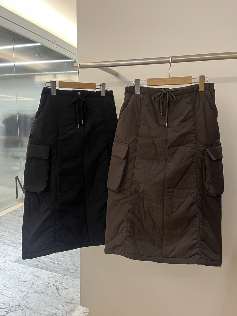 DE VENTI韓國直郵㊣女士新款時尚真品休閑半身裙中短裙填充DE VENTI半身裙/中短裙