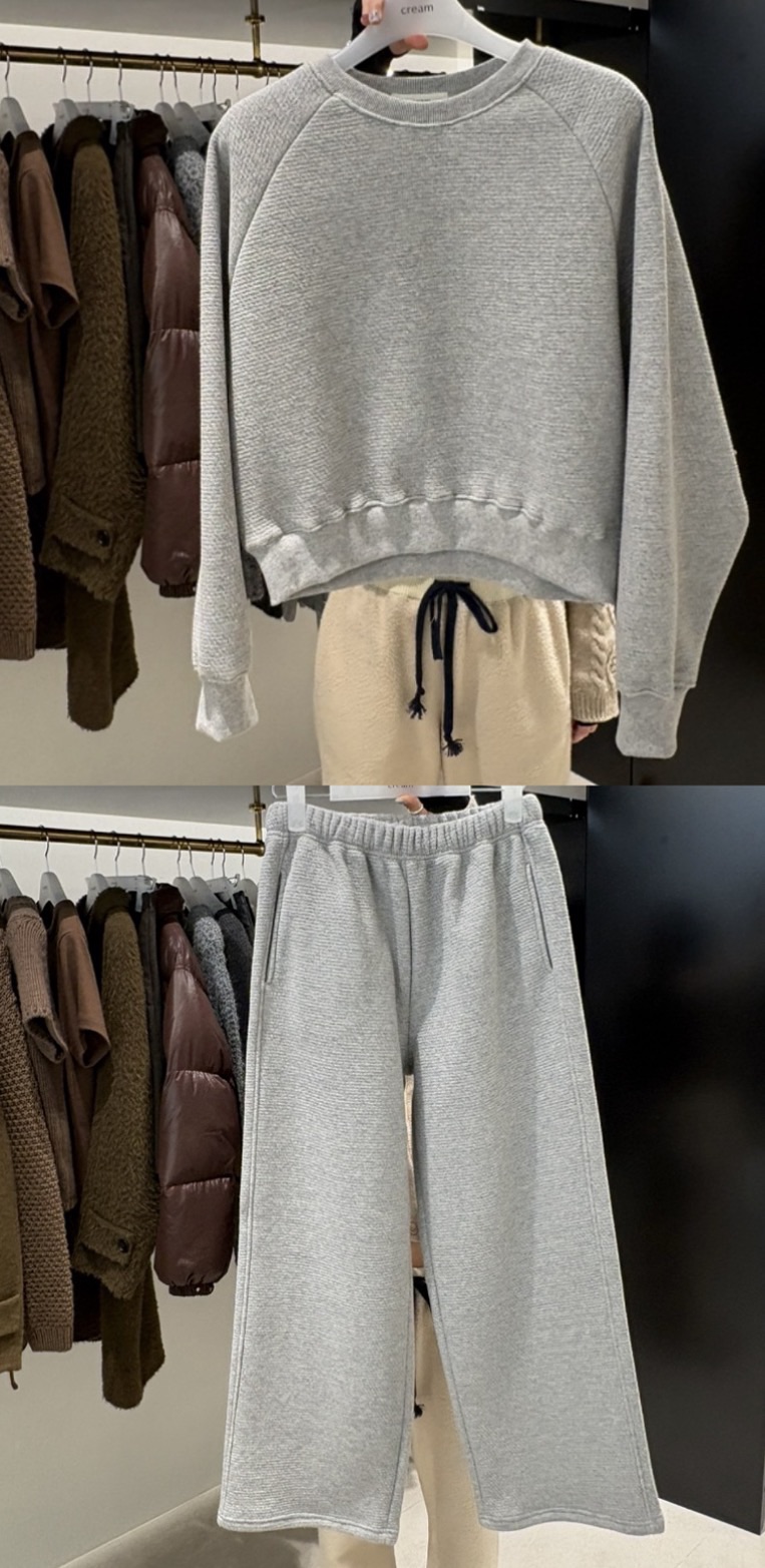 CREAM-P韓國直郵㊣女士新款熱賣休閑25秋冬人氣職業推薦套裝CREAM-P套裝圖色2