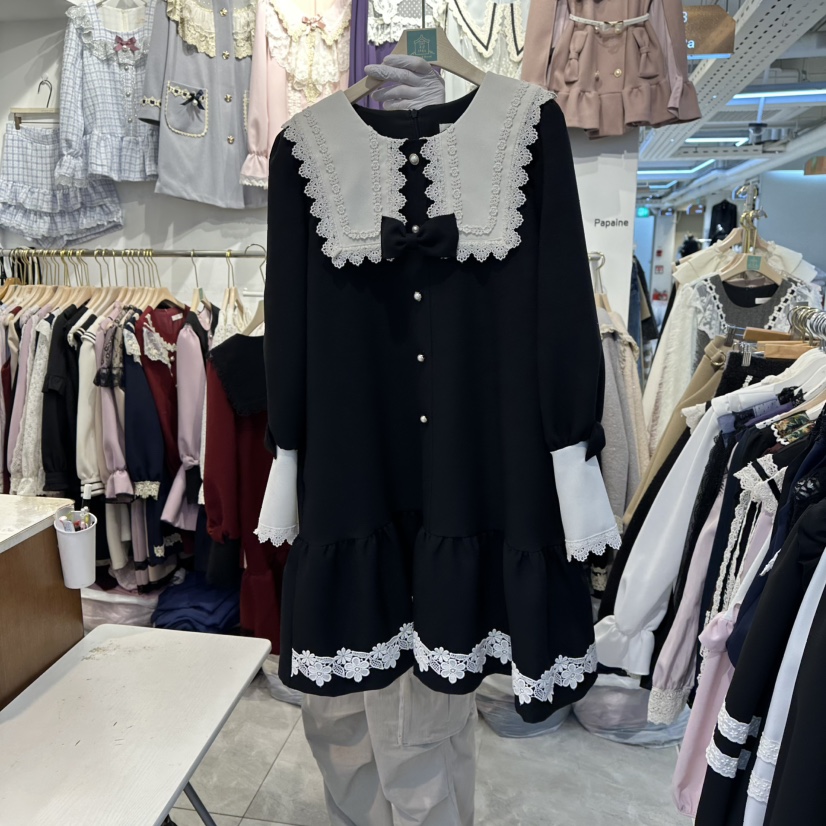 PAPA東大門㊣代購女士新款職業推薦時尚真品休閑熱賣連衣裙PaPa/HALMADE連衣裙圖色3