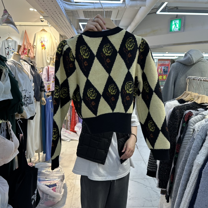 AKRA BY ART東大門㊣直郵女士新品25秋冬時尚休閑毛衣開衫AKRA BY ART毛衣