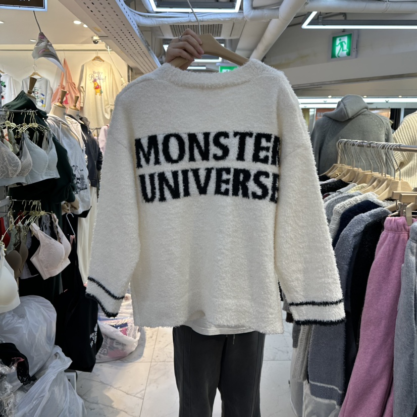 AKRA BY ART韓國直郵㊣女裝新款人氣時尚職業熱賣毛衣開衫AKRA BY ART毛衣圖色1