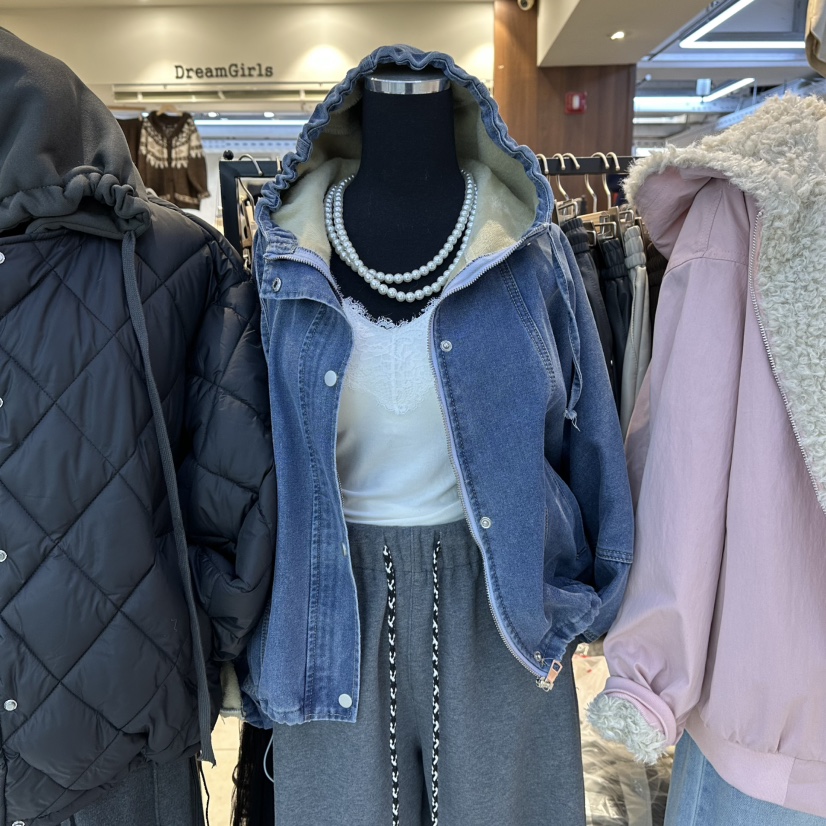 DREAM GIRIS東大門㊣直郵女士新品職業25秋冬真品休閑衛衣DREAM GIRIS/HOT PLACE_ISSUE衛衣圖色1