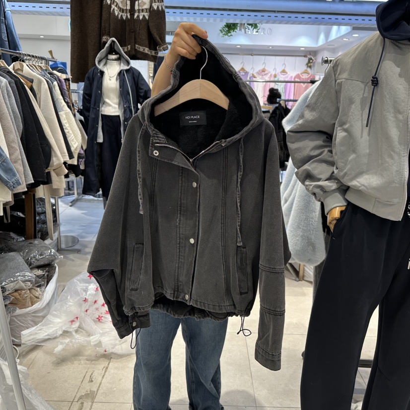 DREAM GIRIS東大門㊣直郵女士新品職業25秋冬真品休閑衛衣DREAM GIRIS/HOT PLACE_ISSUE衛衣圖色2