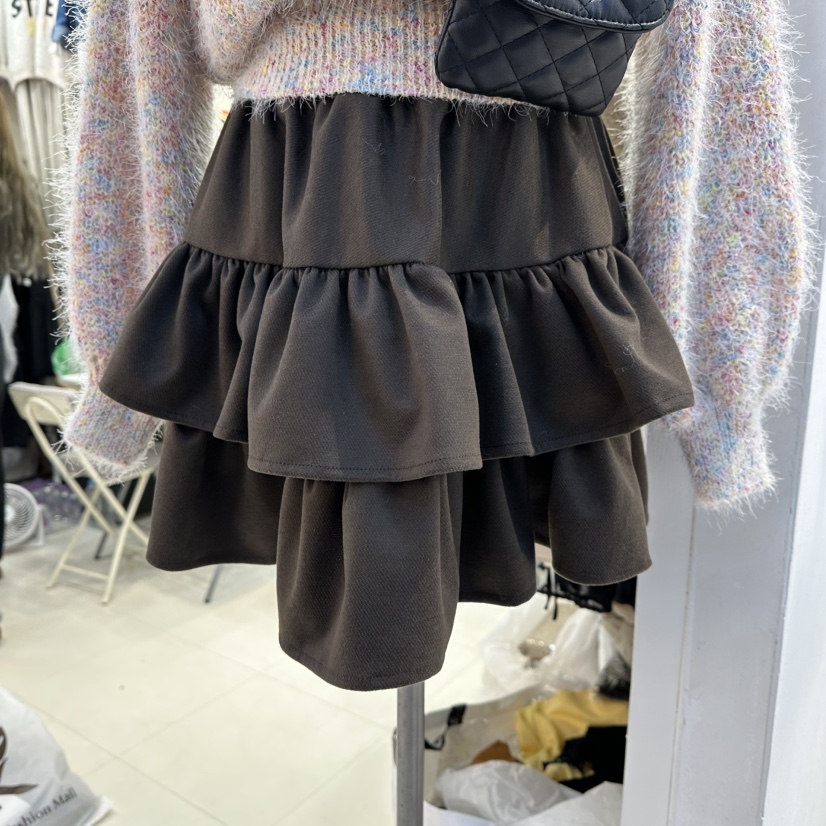 HOJAE韓國代購㊣女裝新品職業真品人氣推薦時尚休閑熱賣裙褲MID-LEVEL JUMP裙褲圖色1