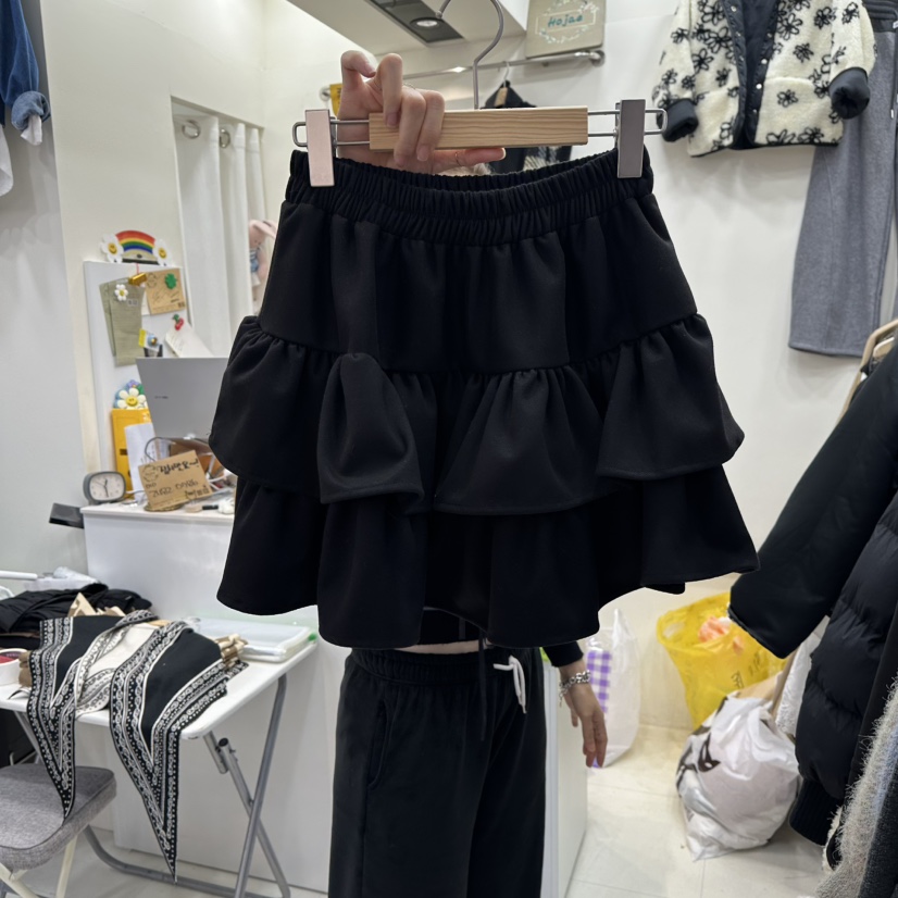 HOJAE韓國代購㊣女裝新品職業真品人氣推薦時尚休閑熱賣裙褲MID-LEVEL JUMP裙褲圖色2