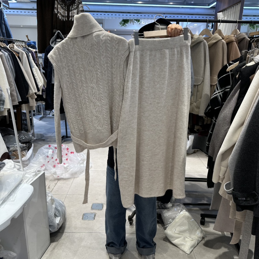 DREAM GIRIS韓國直郵㊣女裝新款25秋冬時尚職業套裝含腰帶DREAM GIRIS/HOT PLACE_ISSUE套裝