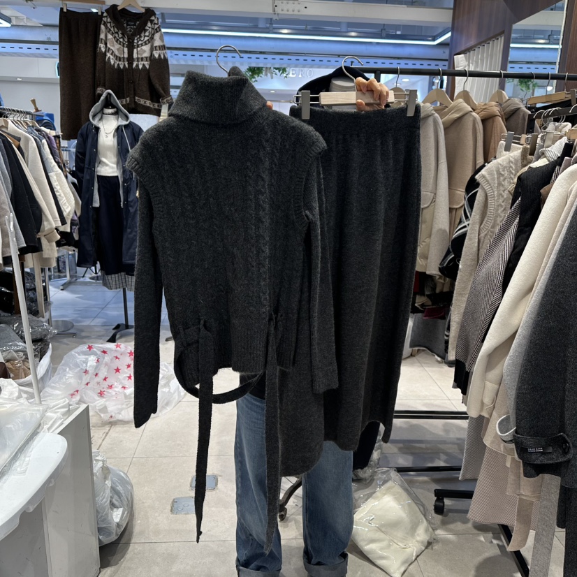 DREAM GIRIS韓國直郵㊣女裝新款25秋冬時尚職業套裝含腰帶DREAM GIRIS/HOT PLACE_ISSUE套裝圖色3