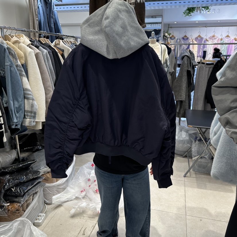 DREAM GIRIS東大門㊣實拍女士新品休閑職業真品衛衣雙排扣DREAM GIRIS/HOT PLACE_ISSUE衛衣