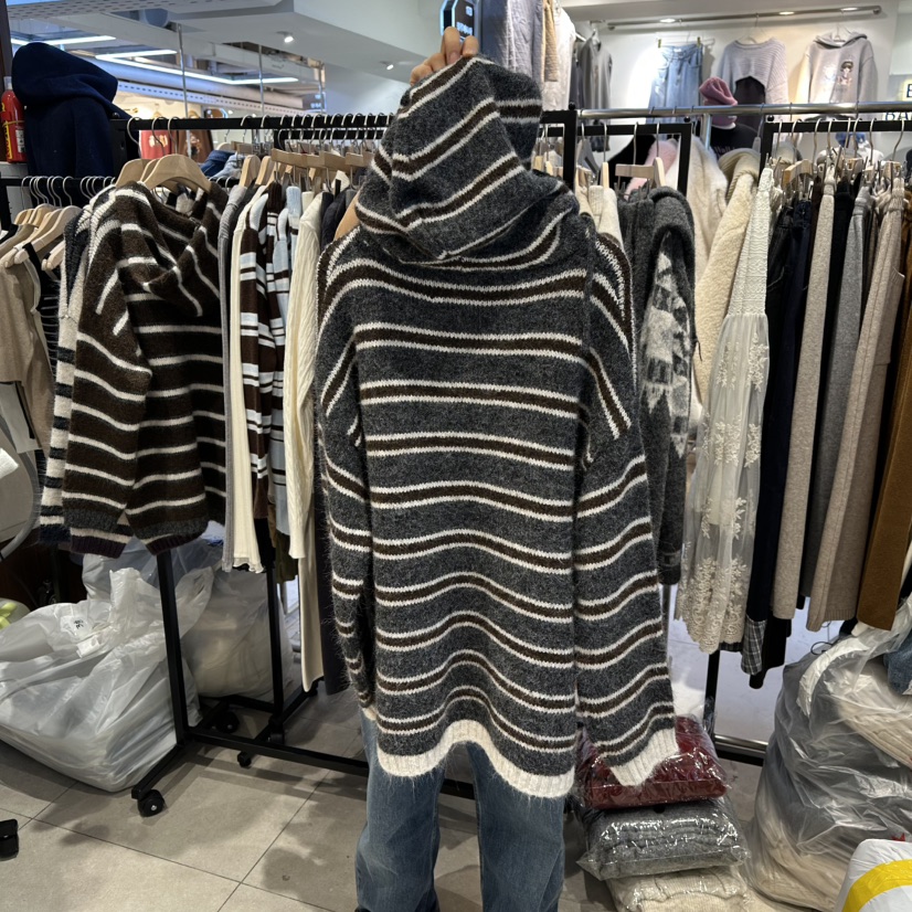 DREAM GIRIS韓國代購㊣女裝新品熱賣25秋冬真品休閑人氣毛衣DREAM GIRIS/HOT PLACE_ISSUE毛衣