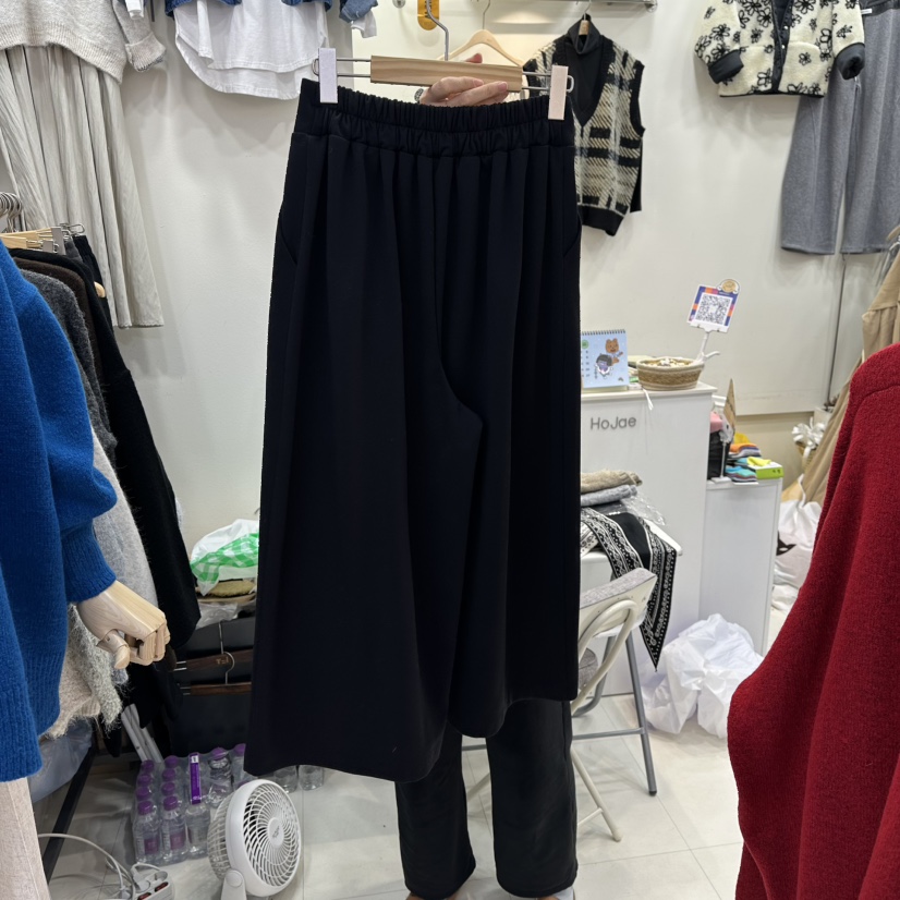 HOJAE東大門㊣實拍女士新款熱賣職業時尚25秋冬推薦人氣休閑褲MID-LEVEL JUMP休閑褲