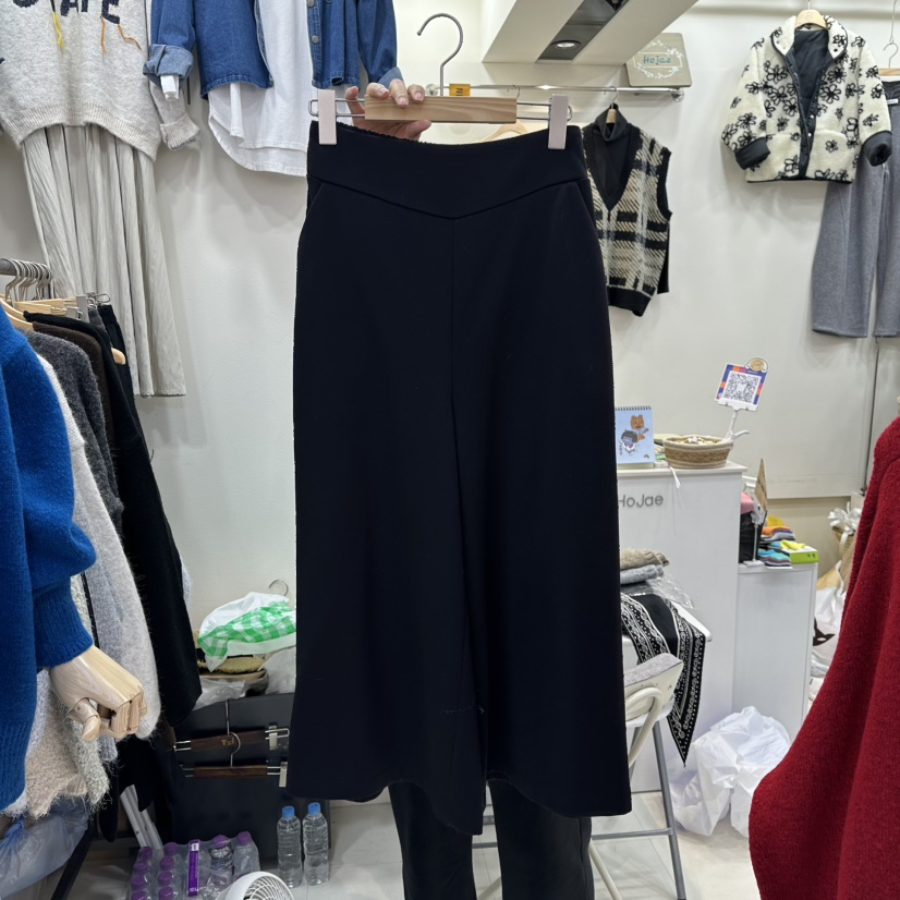 HOJAE東大門㊣實拍女士新款熱賣職業時尚25秋冬推薦人氣休閑褲MID-LEVEL JUMP休閑褲圖色2