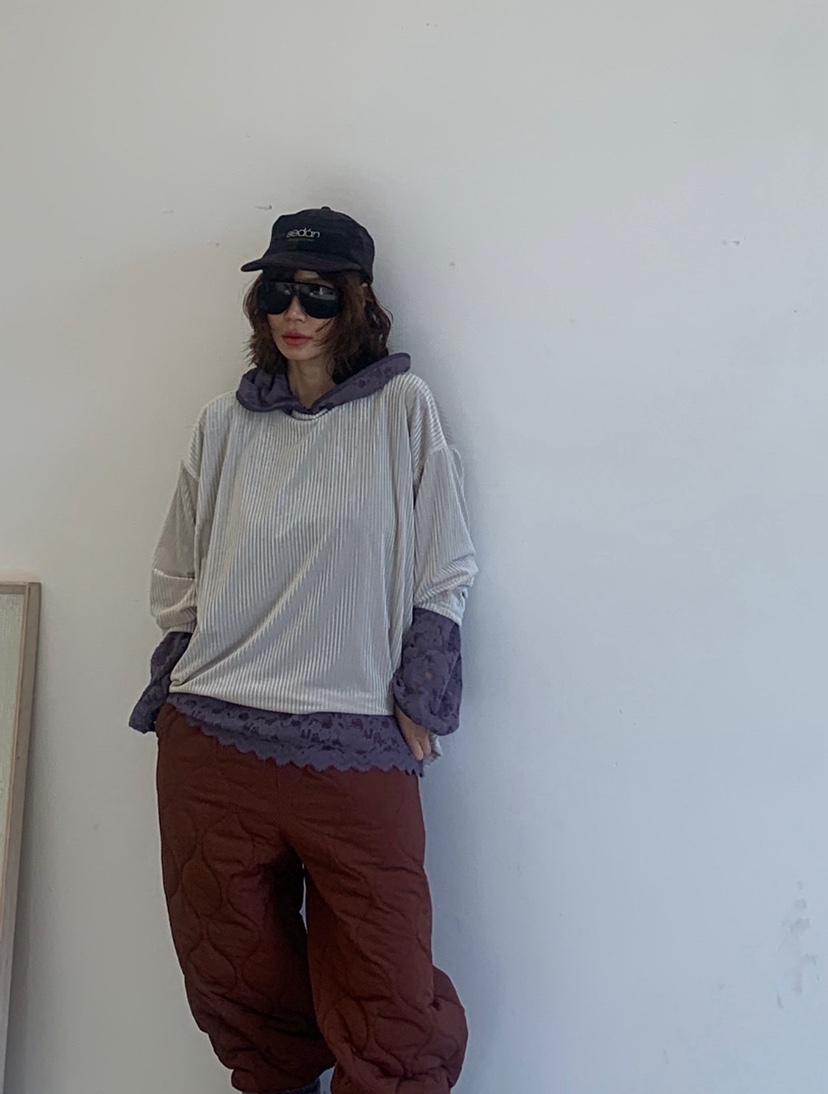 PARIS MATCH東大門㊣直郵女裝新品職業推薦熱賣時尚長袖T恤PARIS MATCH長袖T恤