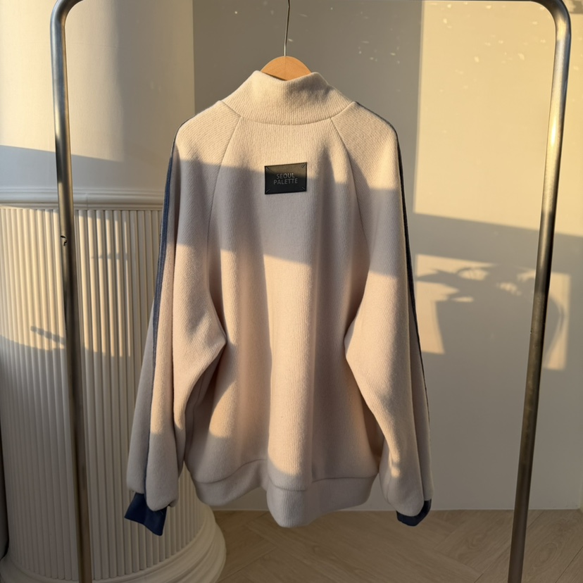 PALETTE-Q東大門㊣實拍女裝新品時尚人氣職業25秋冬夾克拉鏈PALETTE-Q夾克