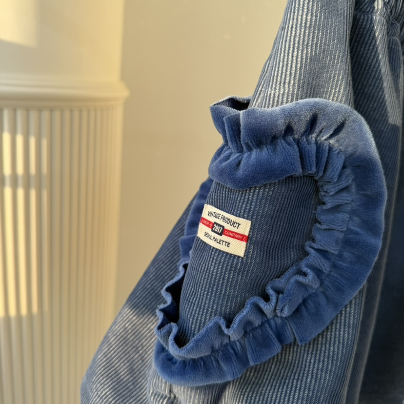 PALETTE-Q韓國直郵㊣女裝新品休閑推薦人氣真品短褲天鵝絨PALETTE-Q短褲