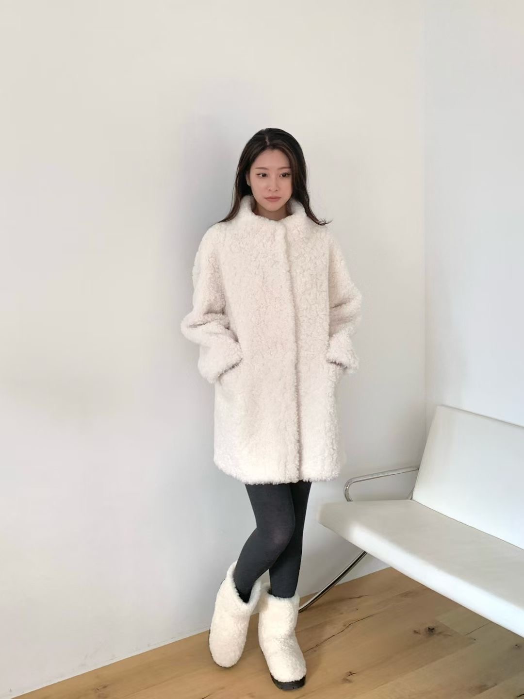 AGATHE東大門㊣直郵女士新款休閑時尚人氣熱賣職業25秋冬夾克AGATHE夾克