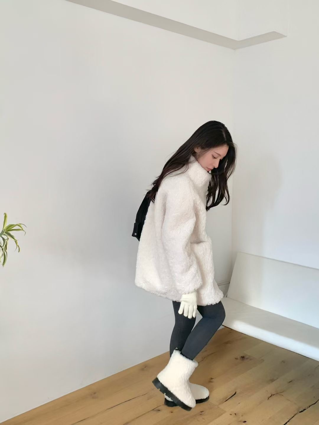 AGATHE東大門㊣直郵女士新款休閑時尚人氣熱賣職業25秋冬夾克AGATHE夾克