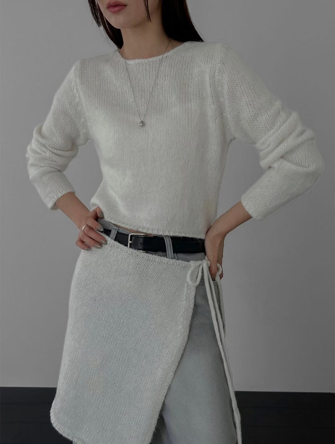 OLZE-올제-T東大門㊣實拍女裝新款時尚真品休閑25秋冬套裝OLZE-올제-T套裝