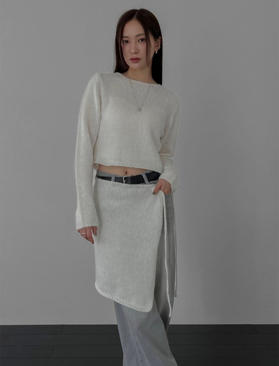 OLZE-올제-T東大門㊣實拍女裝新款時尚真品休閑25秋冬套裝OLZE-올제-T套裝圖色1