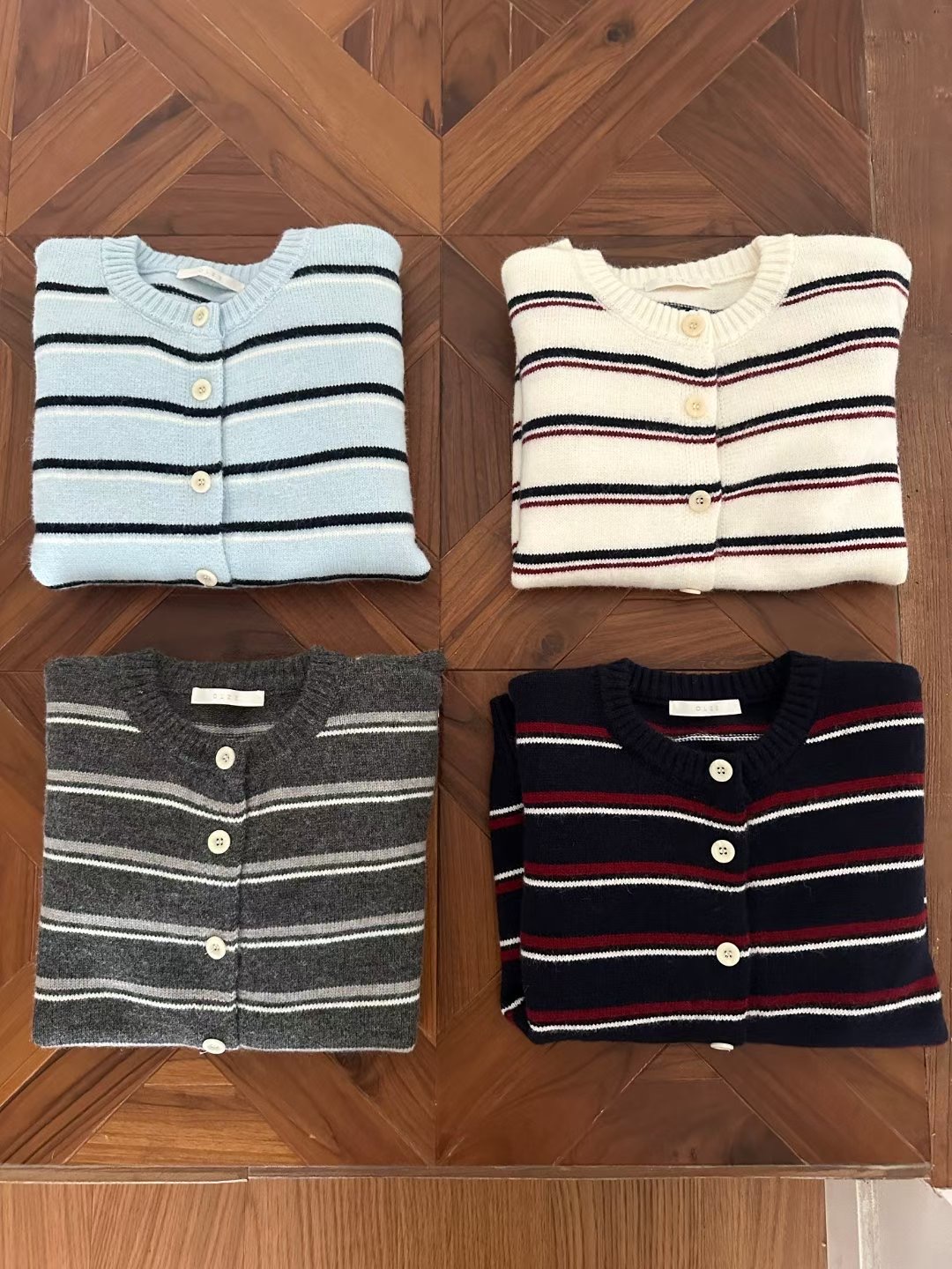 OLZE-올제-T韓國代購㊣女士新款人氣推薦時尚職業真品針織衫OLZE-올제-T針織衫