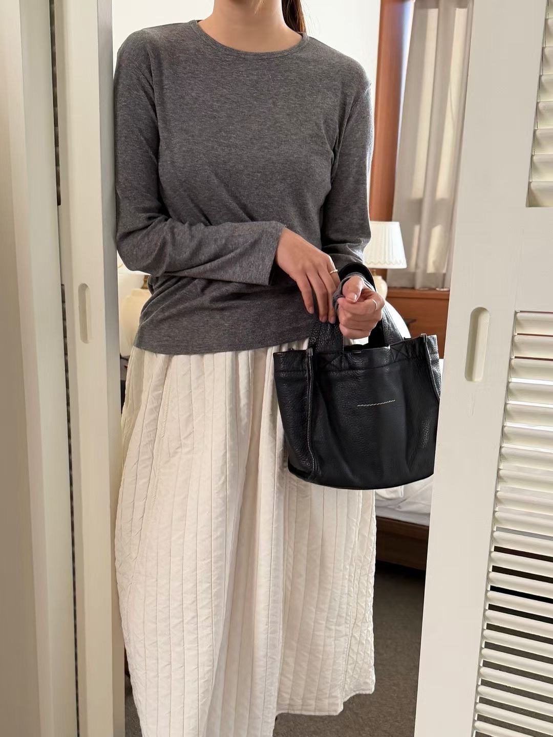 LANDMARK韓國代購㊣女裝新款熱賣職業時尚休閑真品推薦長袖T恤LANDMARK長袖T恤圖色3