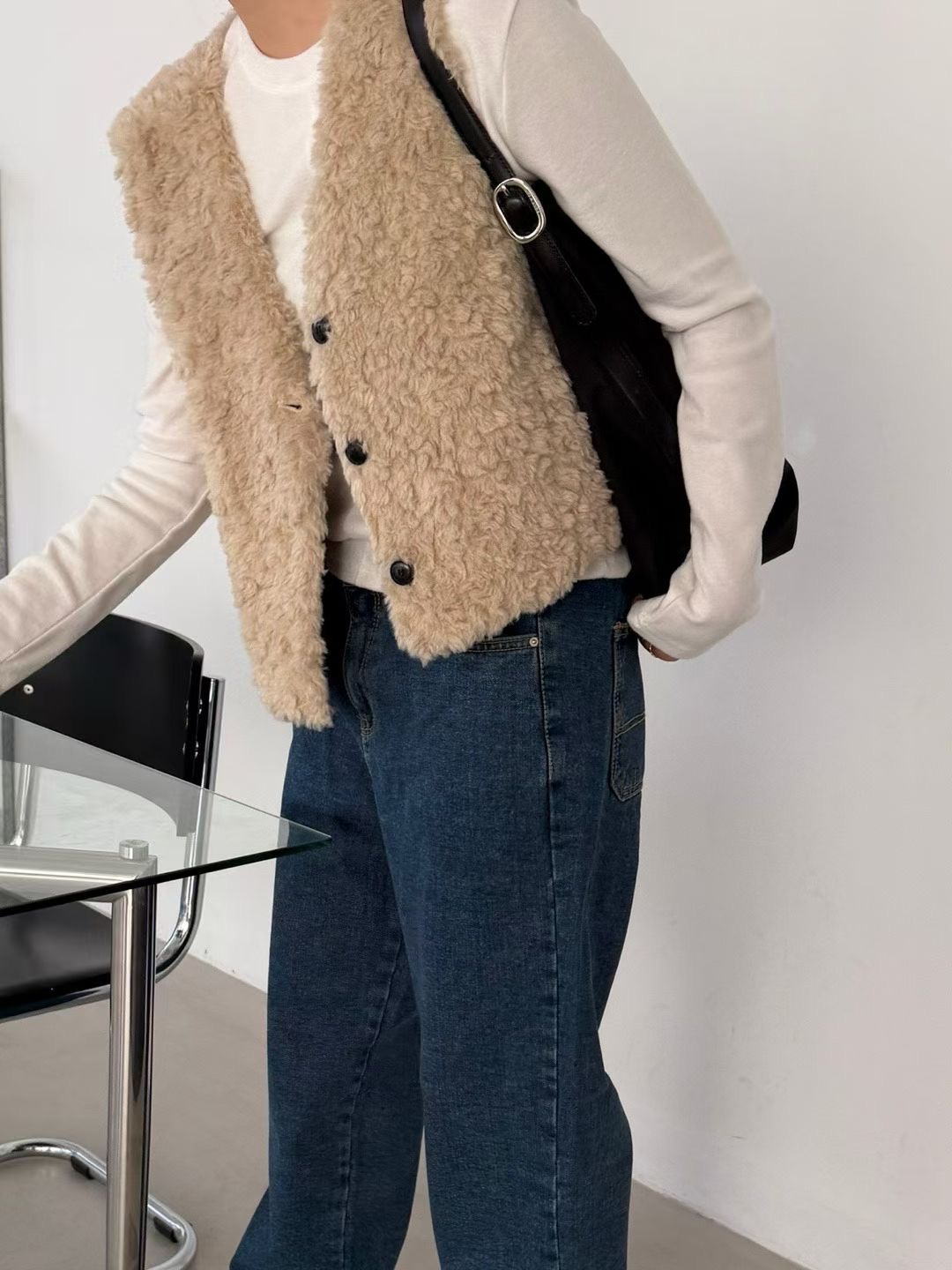 LANDMARK韓國代購㊣女士新款人氣職業熱賣推薦休閑真品馬甲LANDMARK馬甲