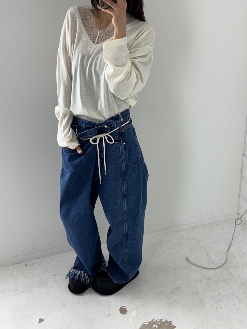 FRANC—L韓國代購㊣女士新品時尚推薦人氣真品長袖T恤安哥拉FRANC長袖T恤