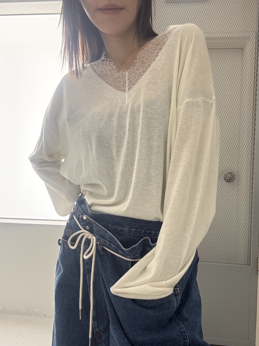 FRANC—L韓國代購㊣女士新品時尚推薦人氣真品長袖T恤安哥拉FRANC長袖T恤圖色1