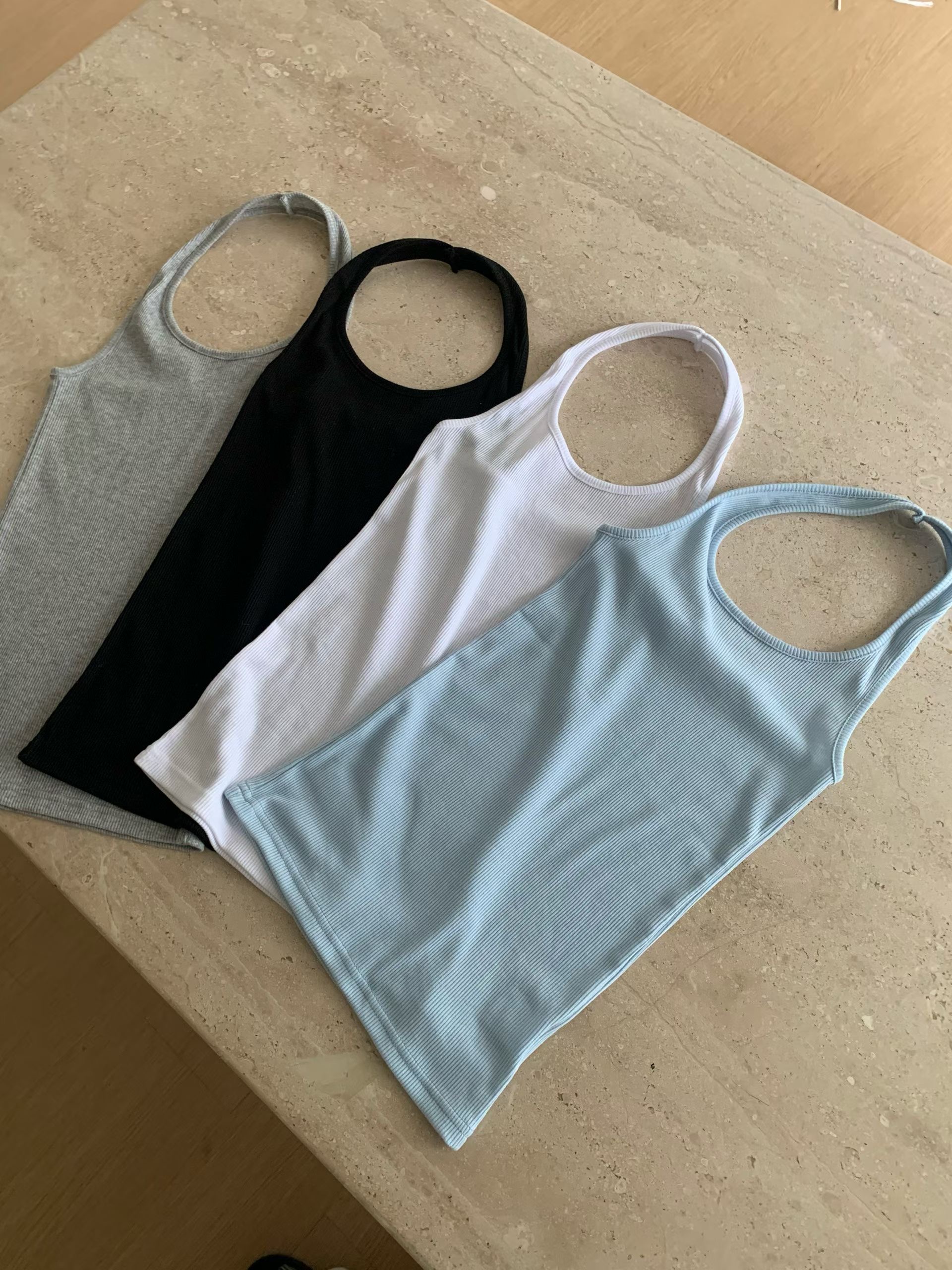 AGATHE東大門㊣直郵女士新款職業時尚休閑熱賣真品吊帶背心AGATHE吊帶/背心圖色2左二色