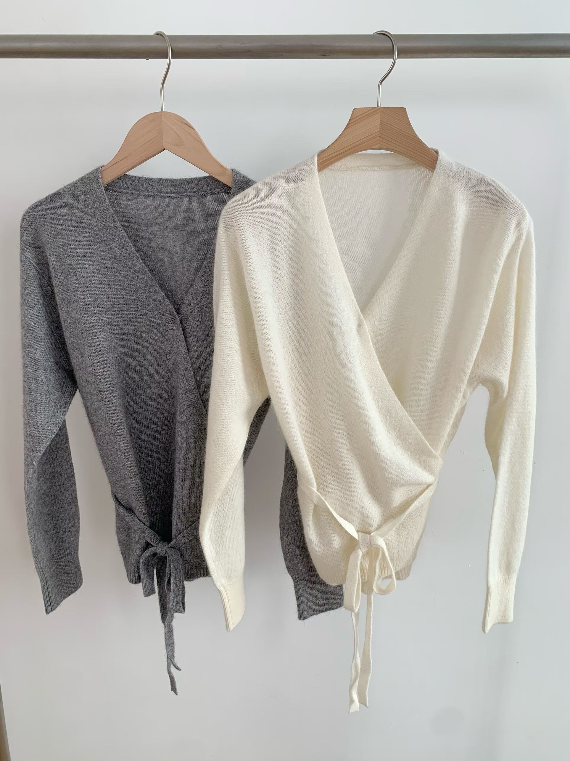 AGATHE韓國代購㊣女裝新款職業推薦熱賣休閑針織衫安哥拉羊毛AGATHE針織衫