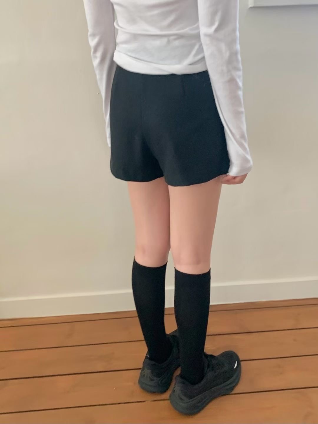 AGATHE東大門㊣實拍女裝新品推薦真品時尚休閑短裙百褶褶裙AGATHE短裙