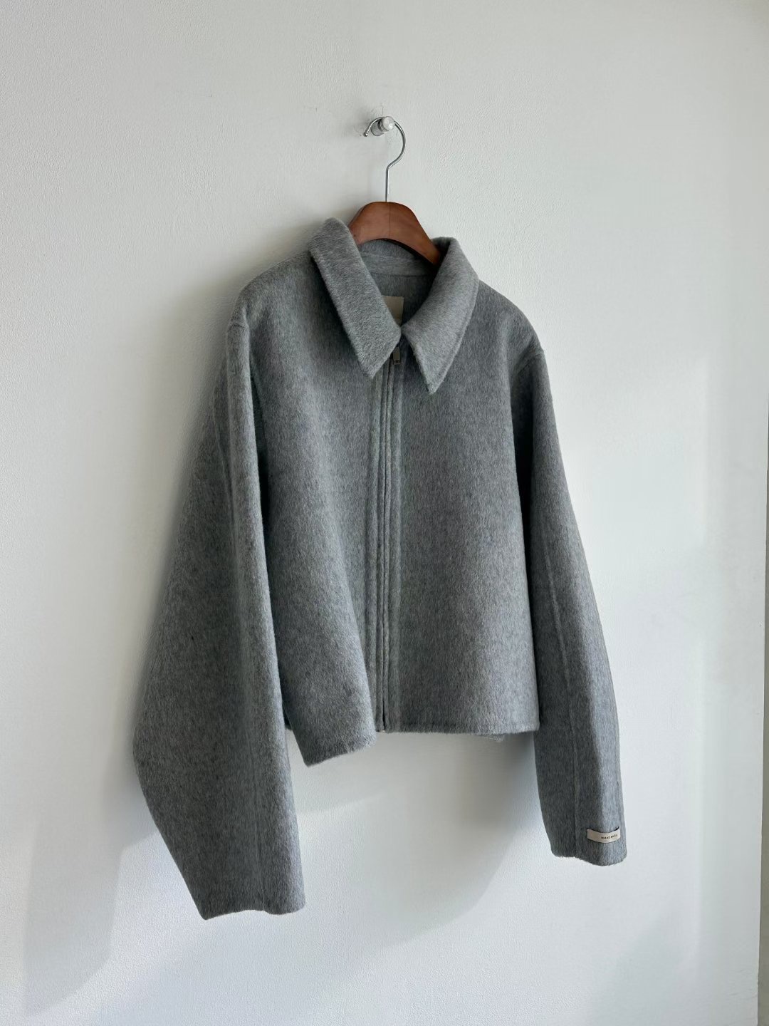 OLZE-올제-T韓國直郵㊣女裝新品時尚25秋冬推薦人氣短款大衣OLZE-올제-T短款大衣