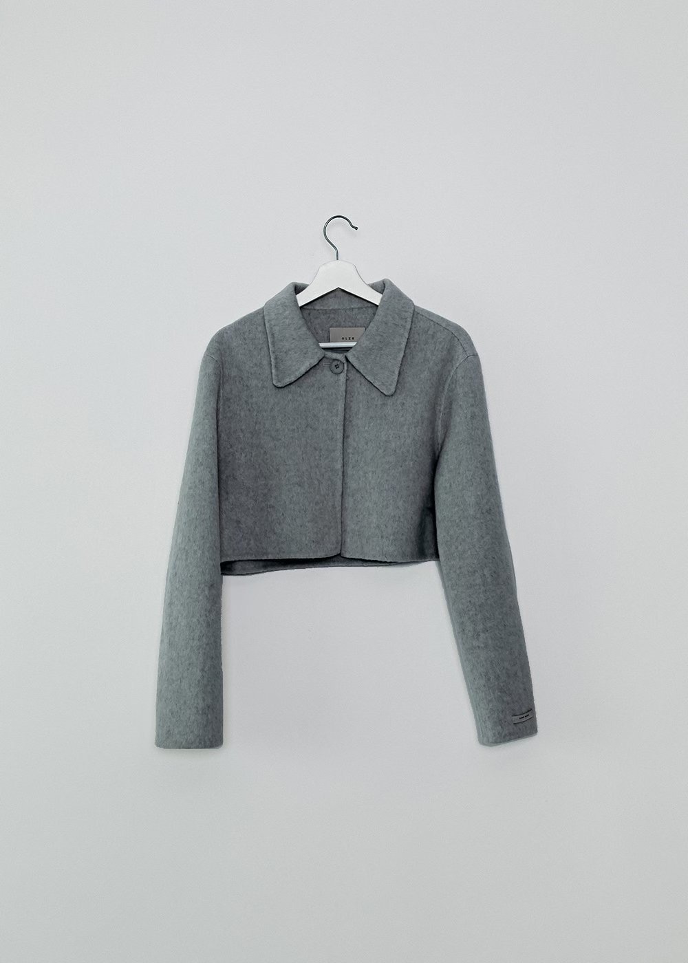 OLZE-올제-T東大門㊣代購女士新品推薦25秋冬時尚短款大衣OLZE-올제-T短款大衣圖色4