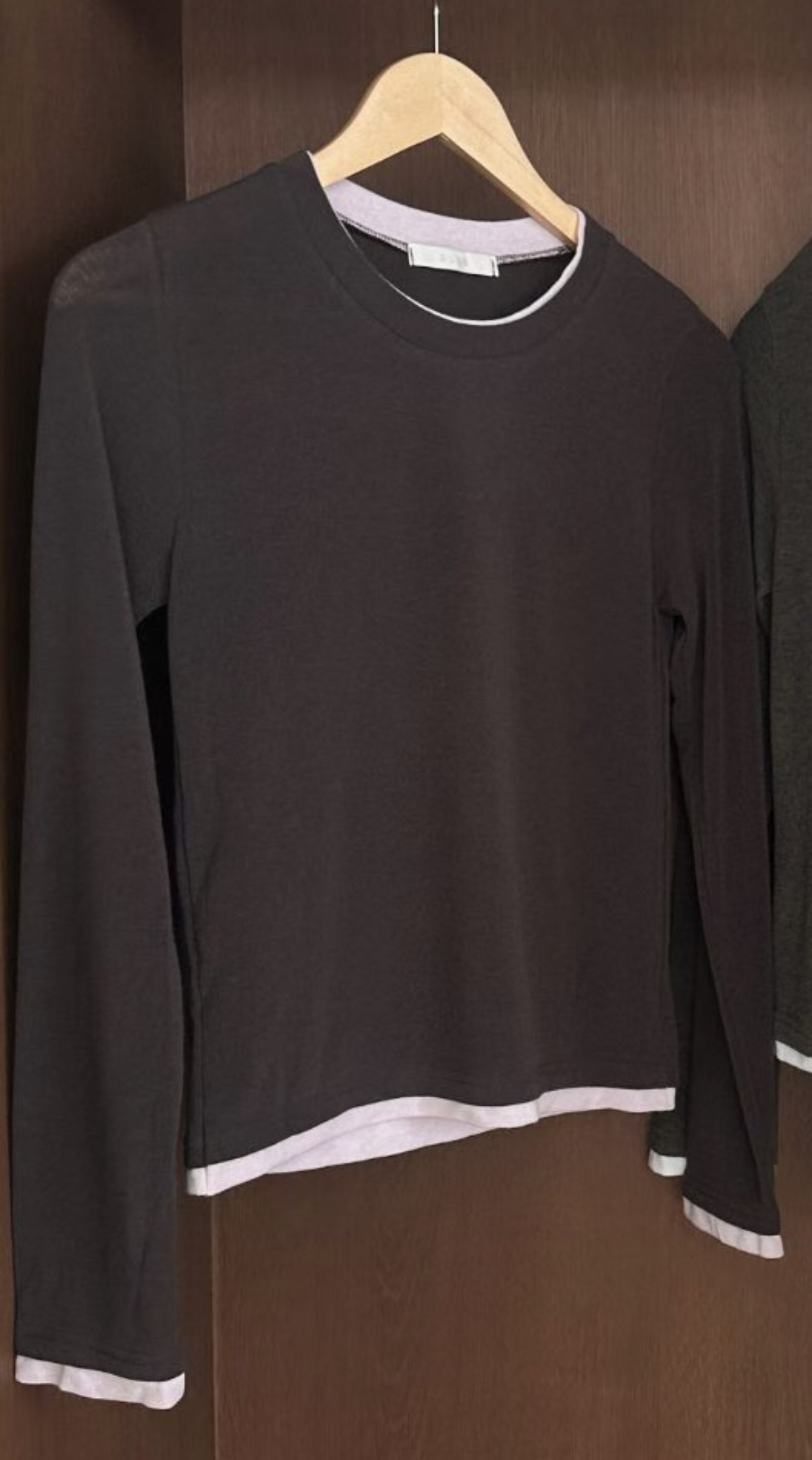 OLZE-올제-T東大門㊣實拍女裝新品推薦時尚休閑真品長袖T恤OLZE-올제-T長袖T恤圖色1