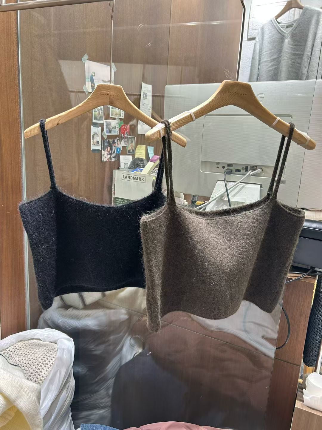 LANDMARK東大門㊣代購女裝新品休閑熱賣時尚真品推薦吊帶背心LANDMARK吊帶/背心圖色1左一色