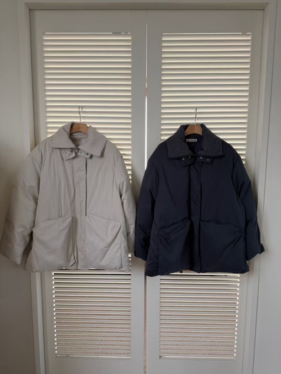 LANDMARK東大門㊣實拍女士新品25秋冬熱賣推薦職業短款棉服LANDMARK短款棉服