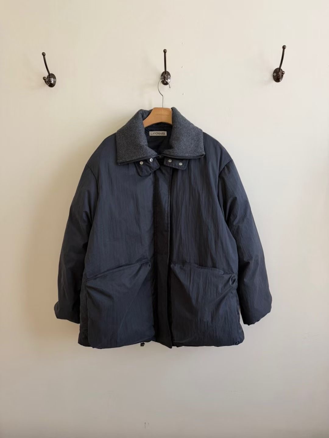 LANDMARK東大門㊣實拍女士新品25秋冬熱賣推薦職業短款棉服LANDMARK短款棉服圖色2