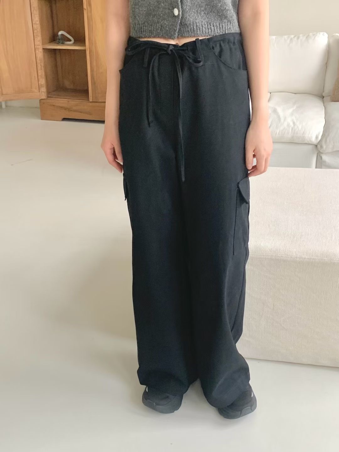 AGATHE韓國直郵㊣女裝新款時尚真品職業推薦25秋冬人氣休閑褲AGATHE休閑褲圖色3