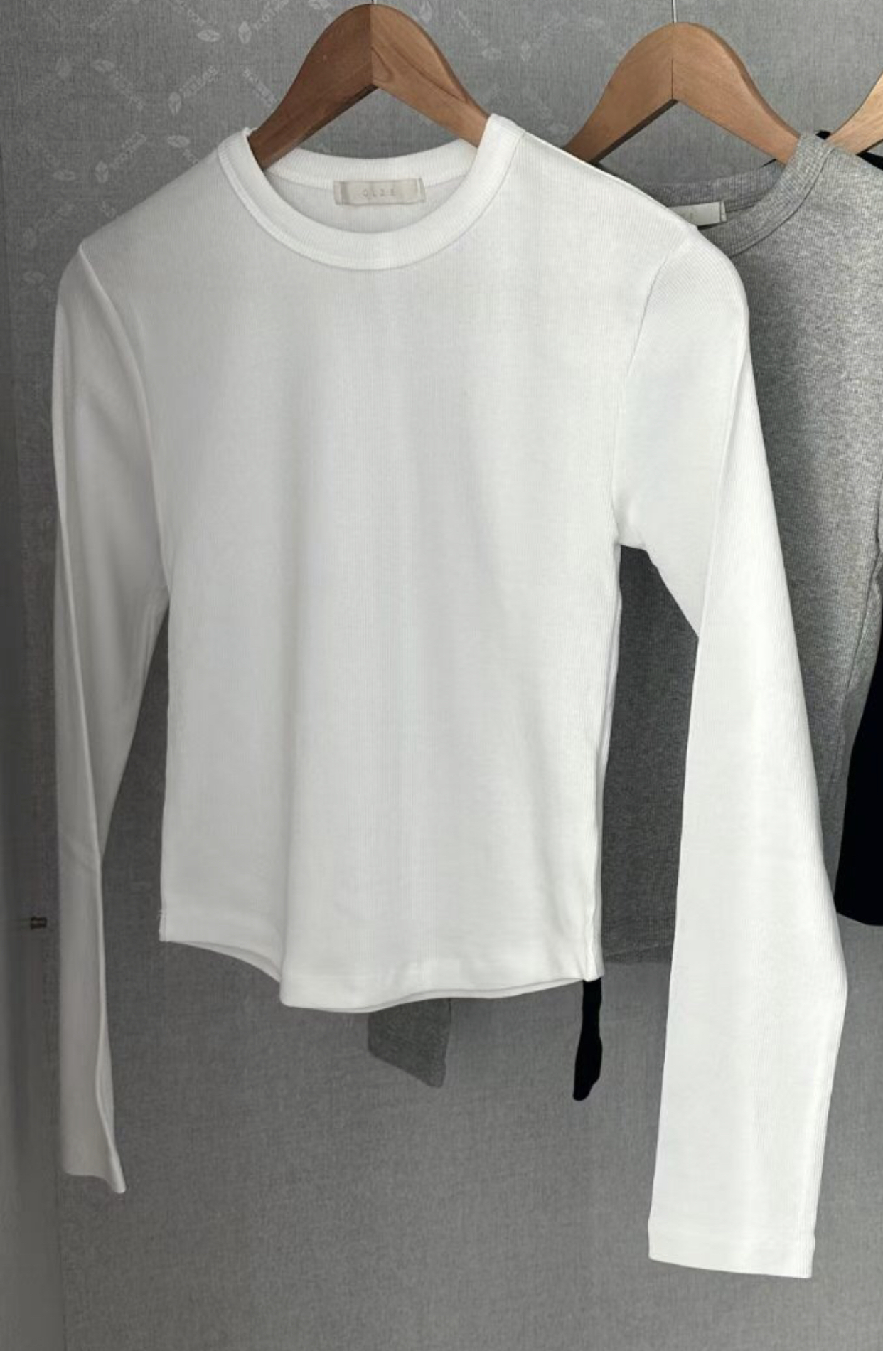 OLZE-올제-T東大門㊣實拍女士新款25秋冬人氣職業長袖T恤OLZE-올제-T長袖T恤圖色1