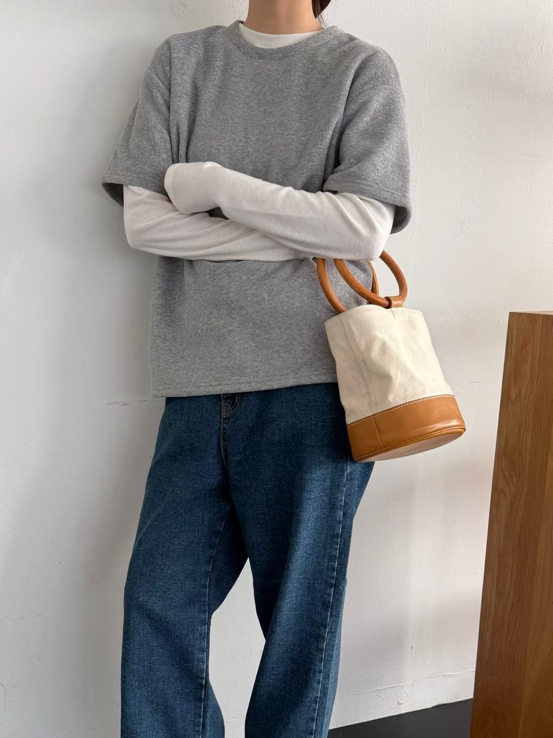 LANDMARK韓國直郵㊣女裝新款職業熱賣人氣真品25秋冬T恤不含內搭LANDMARKT恤圖色1