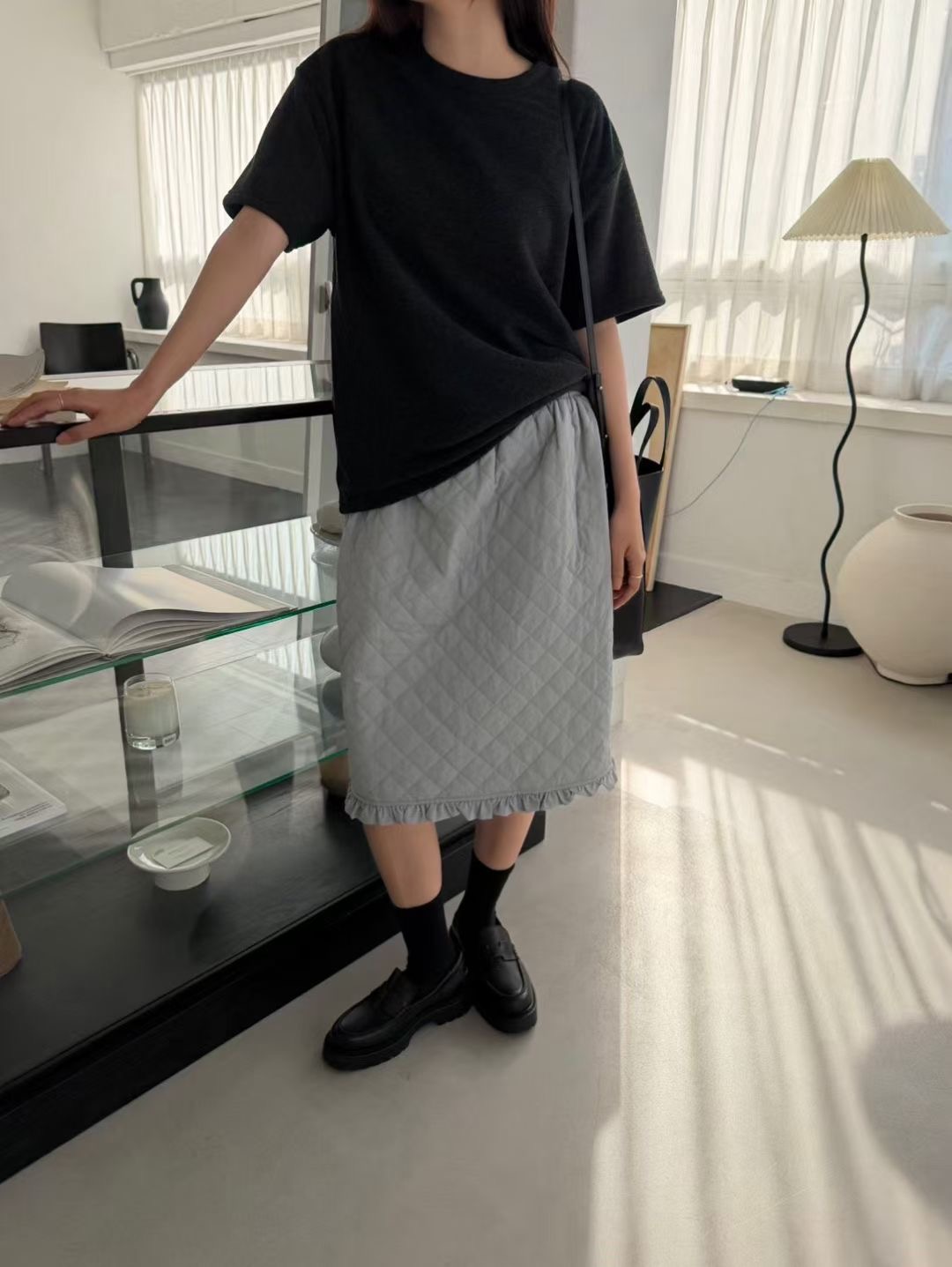 LANDMARK韓國直郵㊣女裝新款職業熱賣人氣真品25秋冬T恤不含內搭LANDMARKT恤圖色2