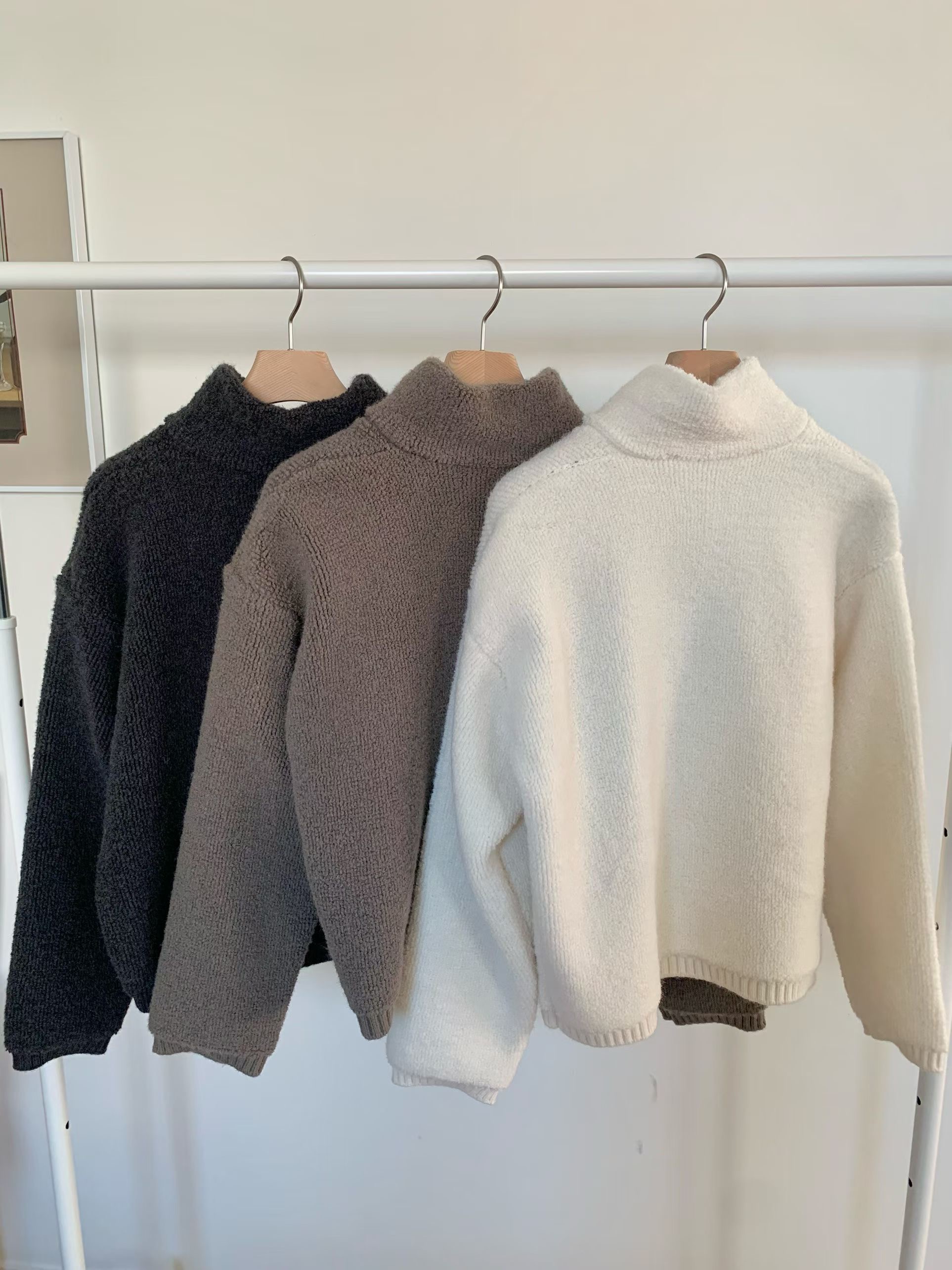 AGATHE韓國直郵㊣女士新款時尚職業25秋冬推薦真品夾克拉鏈AGATHE夾克