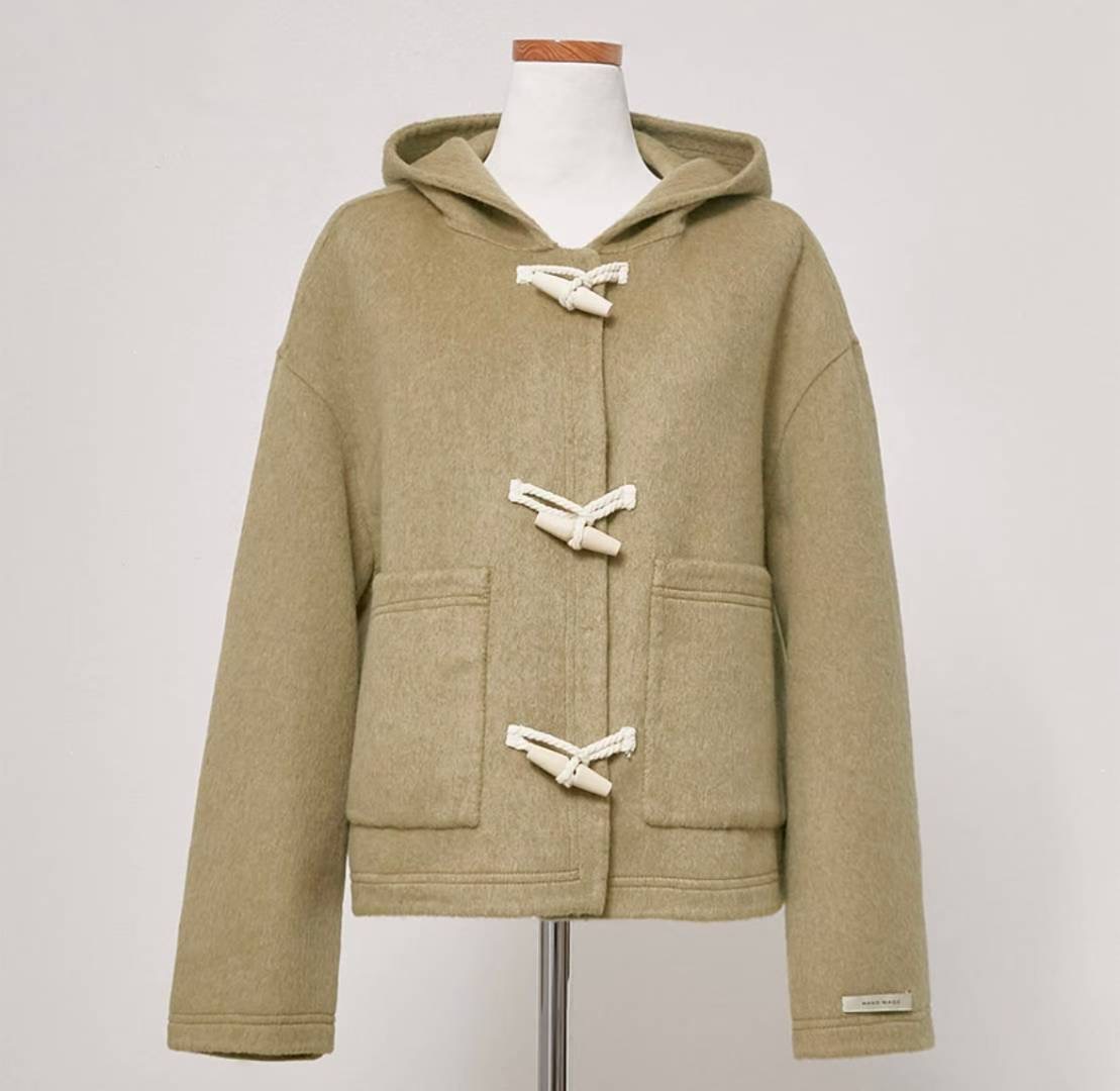 OLZE-올제-T東大門㊣代購女士新款人氣25秋冬熱賣短款大衣OLZE-올제-T短款大衣圖色2