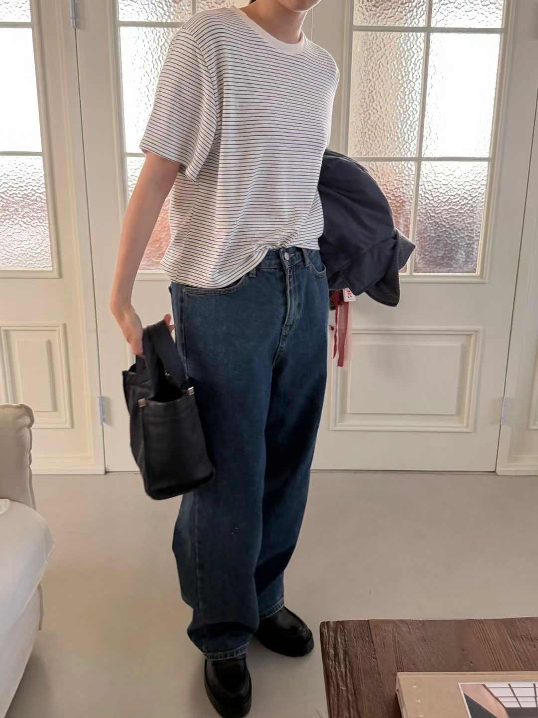 LANDMARK東大門㊣直郵女裝新品職業時尚熱賣人氣真品休閑T恤LANDMARKT恤圖色2