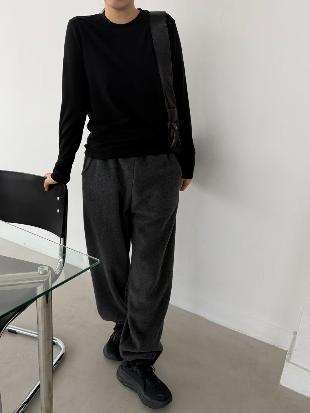 LANDMARK東大門㊣代購女士新款25秋冬真品人氣熱賣職業長袖T恤LANDMARK長袖T恤