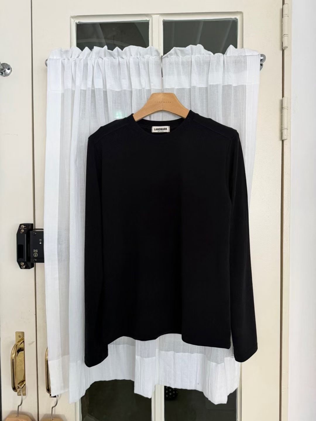 LANDMARK東大門㊣代購女士新款25秋冬真品人氣熱賣職業長袖T恤LANDMARK長袖T恤圖色1