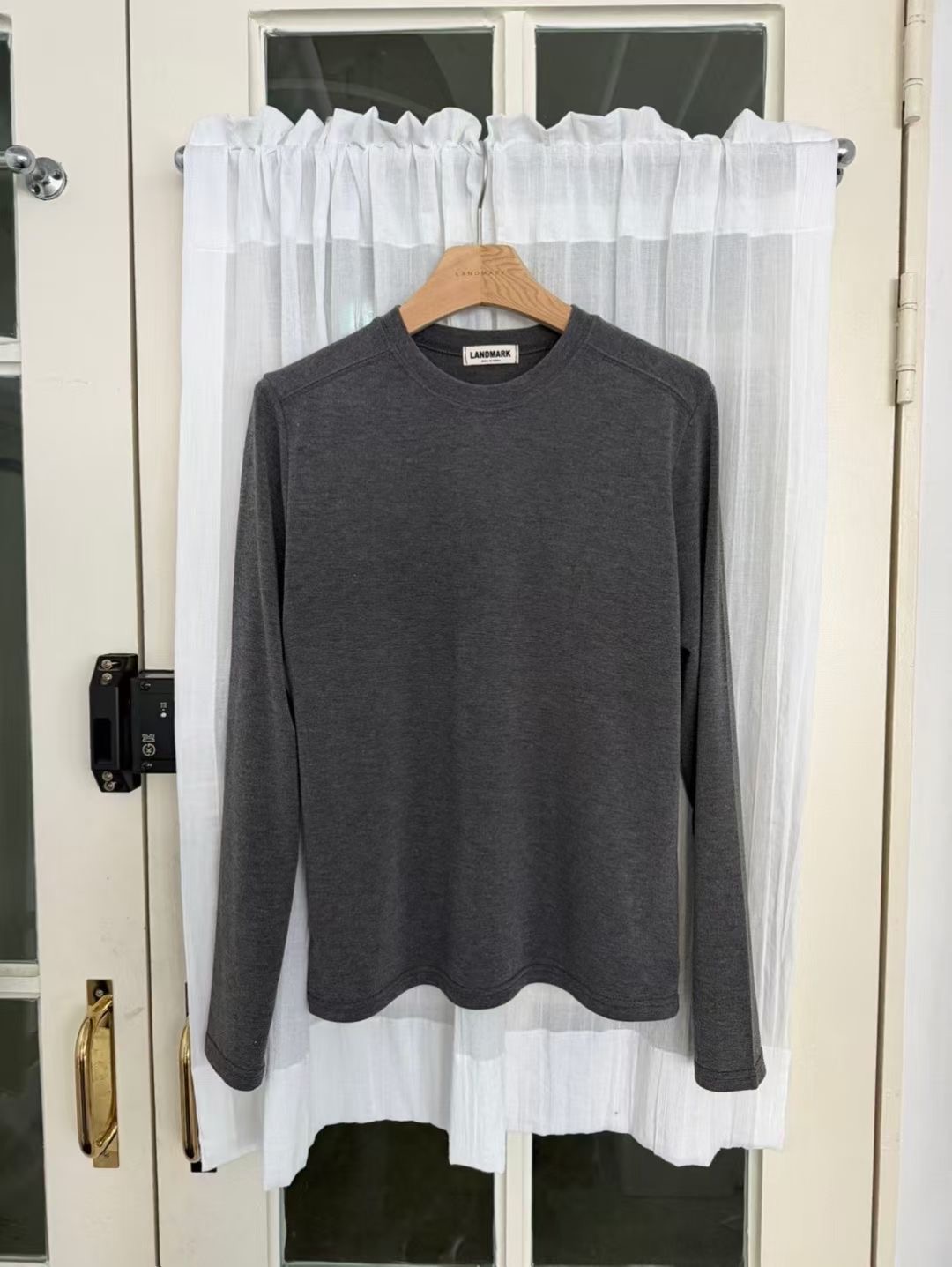 LANDMARK東大門㊣代購女士新款25秋冬真品人氣熱賣職業長袖T恤LANDMARK長袖T恤圖色3