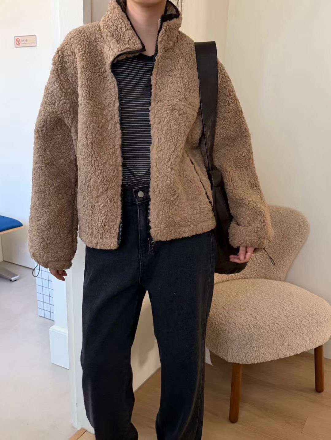 LANDMARK東大門㊣直郵女裝新品推薦熱賣25秋冬時尚休閑夾克LANDMARK夾克